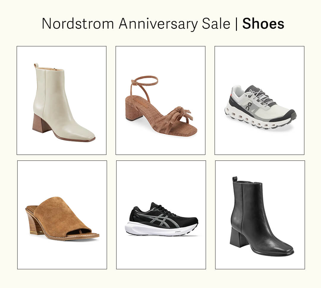 Nordstrom Anniversary Sale shoes.