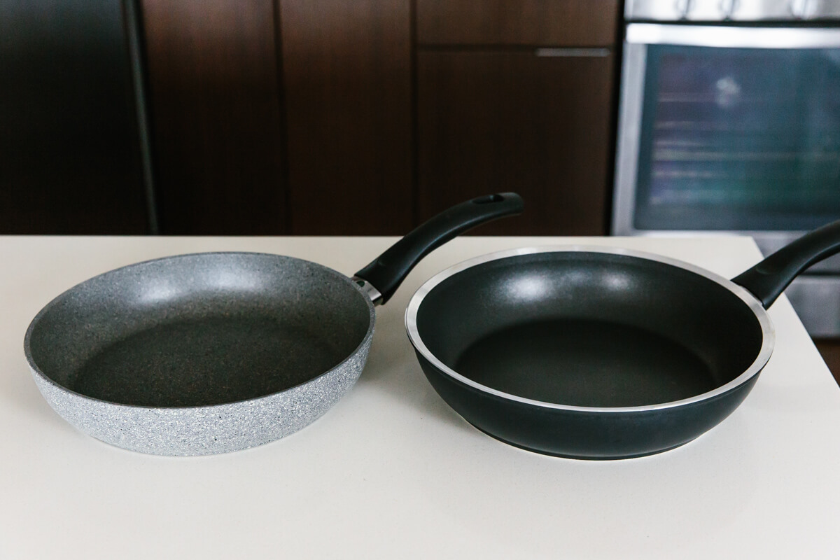 Different non-stick cookware.