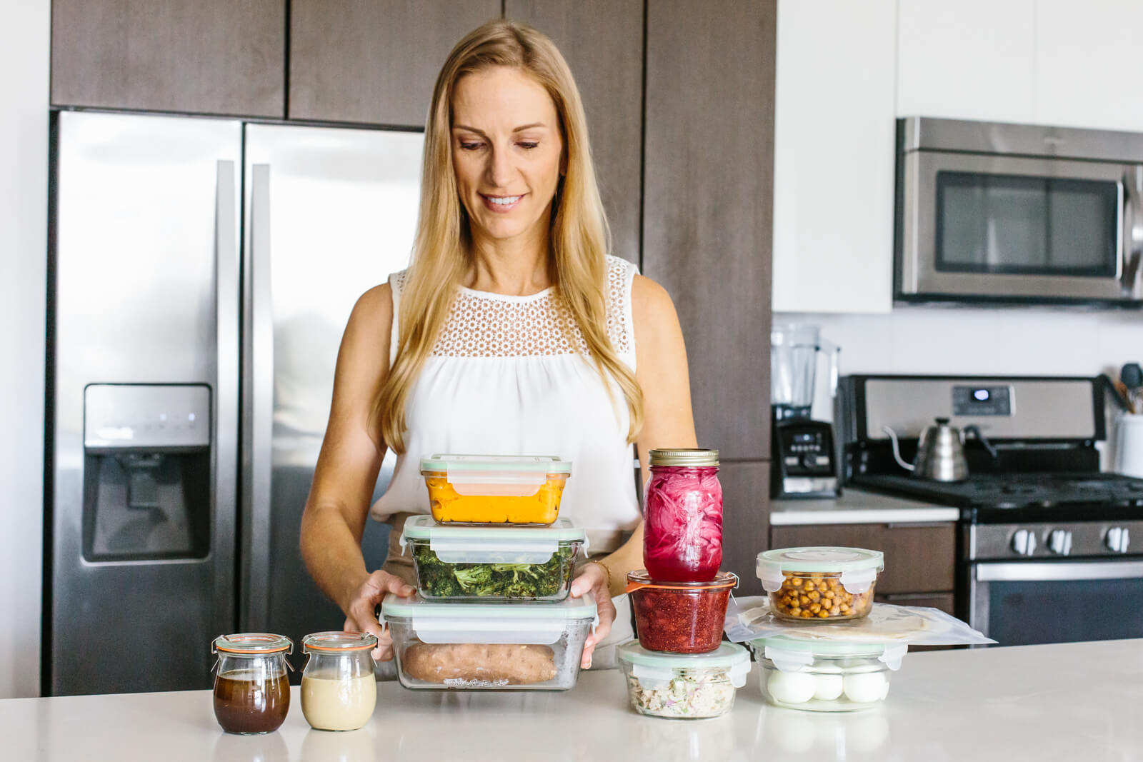 Holding containers for budget meal prep