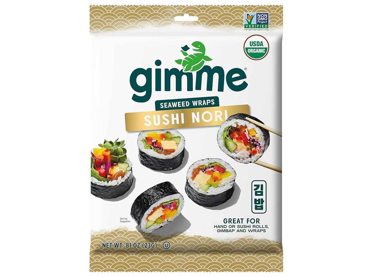 Gimme Nori seaweed wraps.