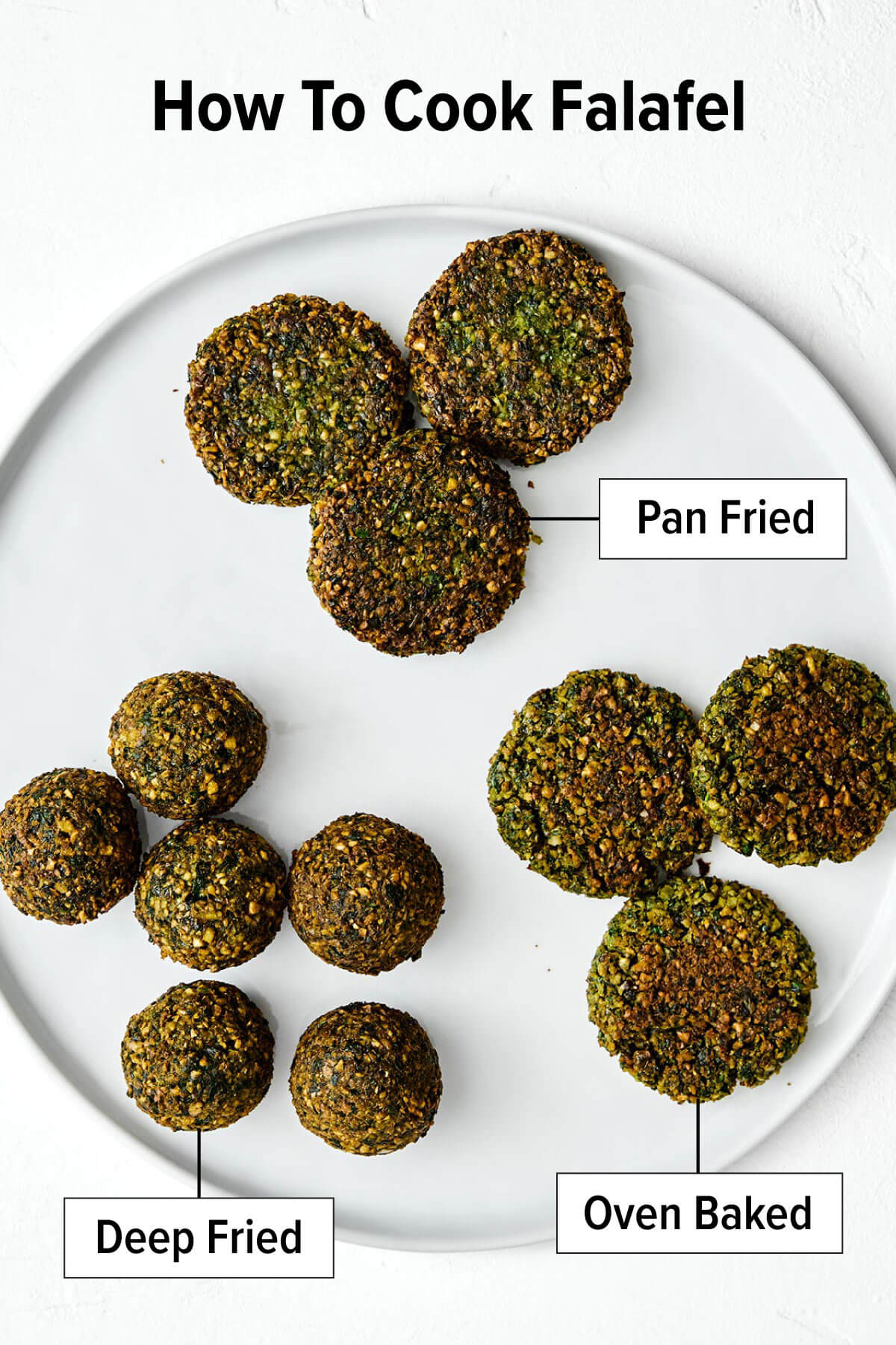 How to cook falafel, three ways.