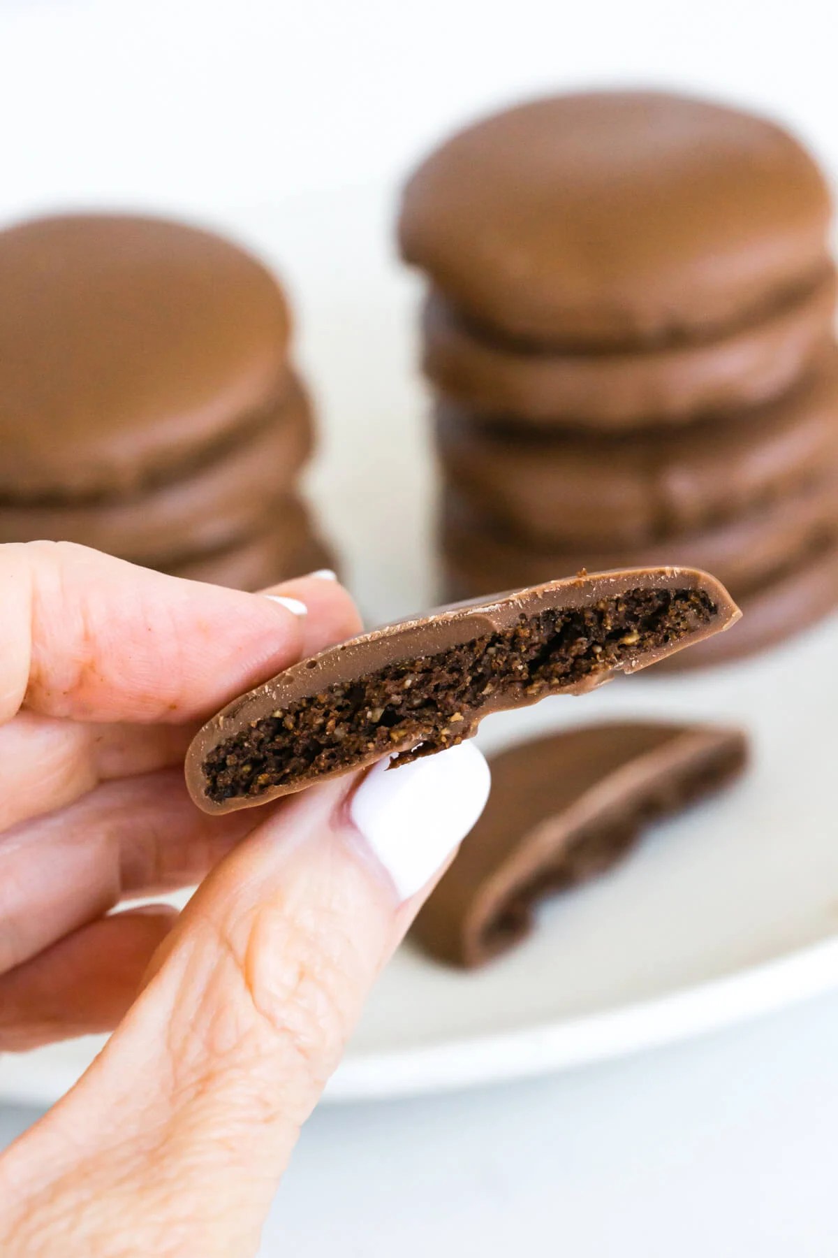 Gluten-free thin mint cookies.